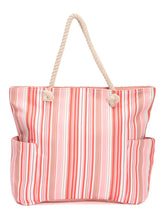 RIMROCK Striped Oversized Structured Tote Bag,Multi-Colour